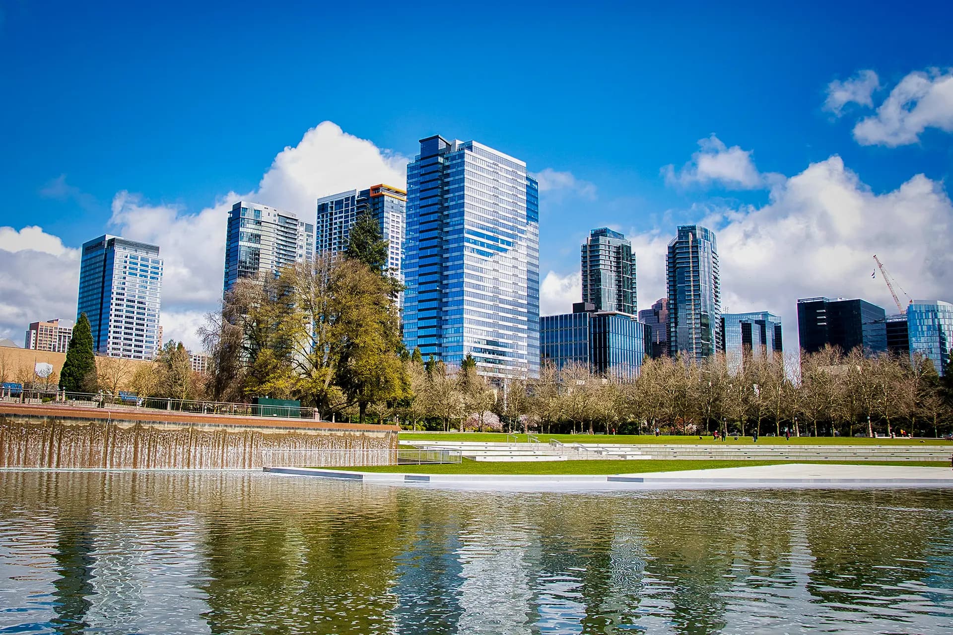 Bellevue, Washington skyline representing local tax law services