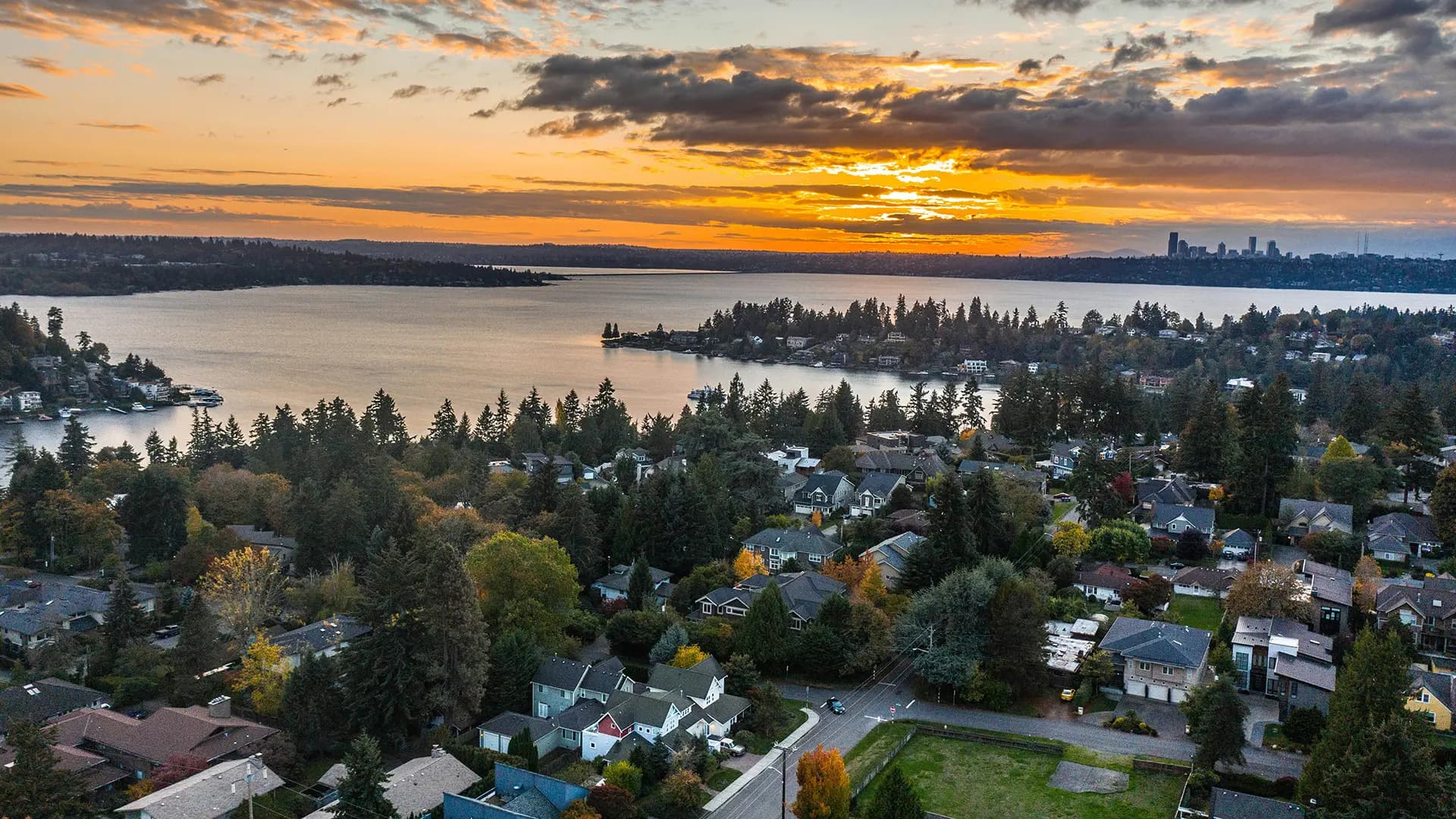 Kirkland, Washington waterfront representing local tax law services