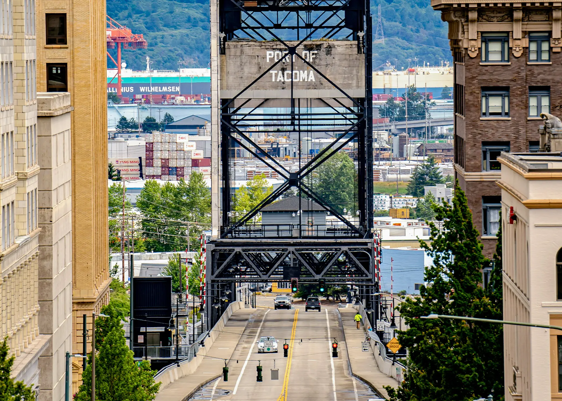Tacoma waterfront representing the firm's Tacoma and Pierce County tax law practice